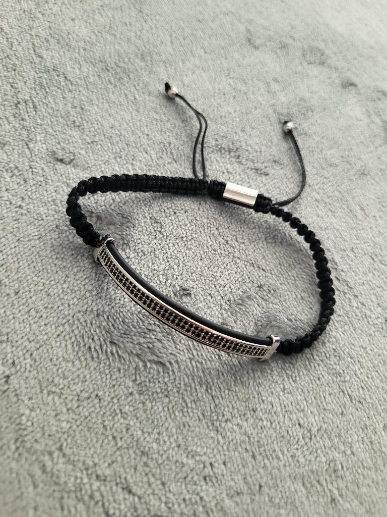 Lucardi heren armband zilver, Verzenden, Nieuw, Zilver, Overige materialen