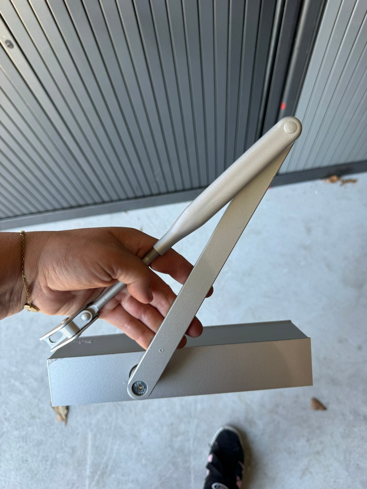 Deurdranger - Automatische deursluiter, Ophalen of Verzenden, Gebruikt, Overige materialen, Overige typen