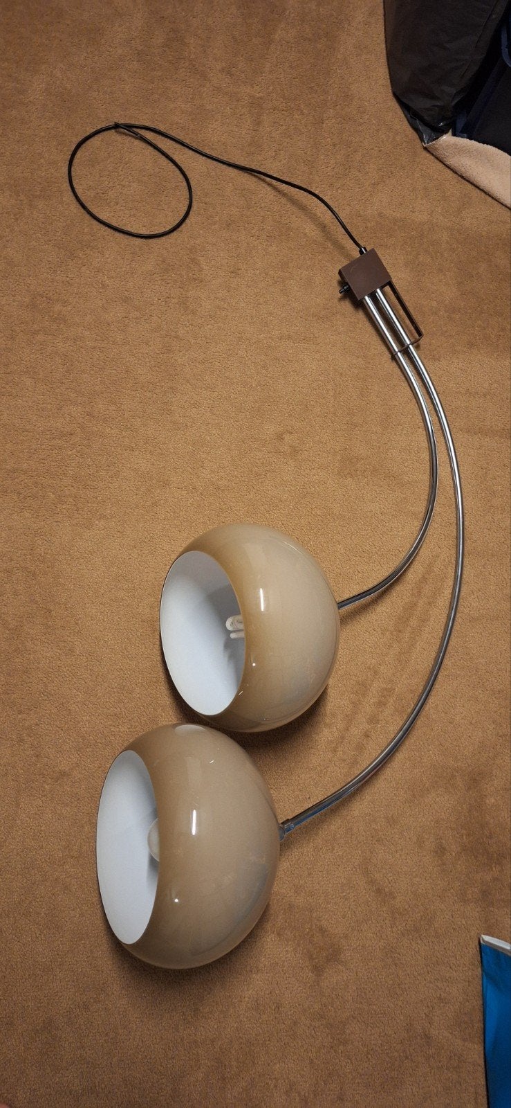 Dijkstra dubbele booglamp "mushroom", Ophalen
