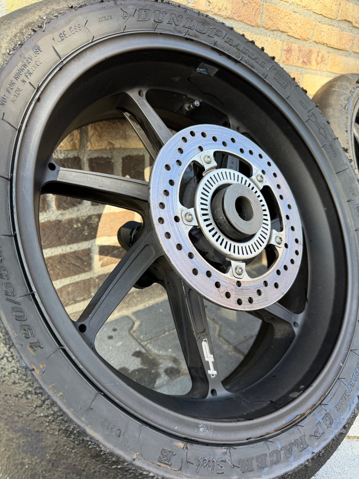 BMW S1000RR K46 Gesmede HP4 Velgen/Wielen en tandwiel, Ophalen, Gebruikt
