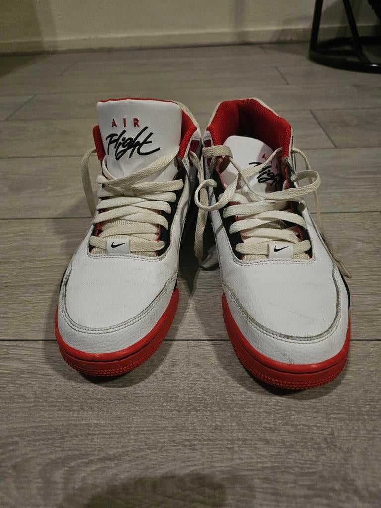 Nike Air Flight sneakers wit rood, Ophalen of Verzenden