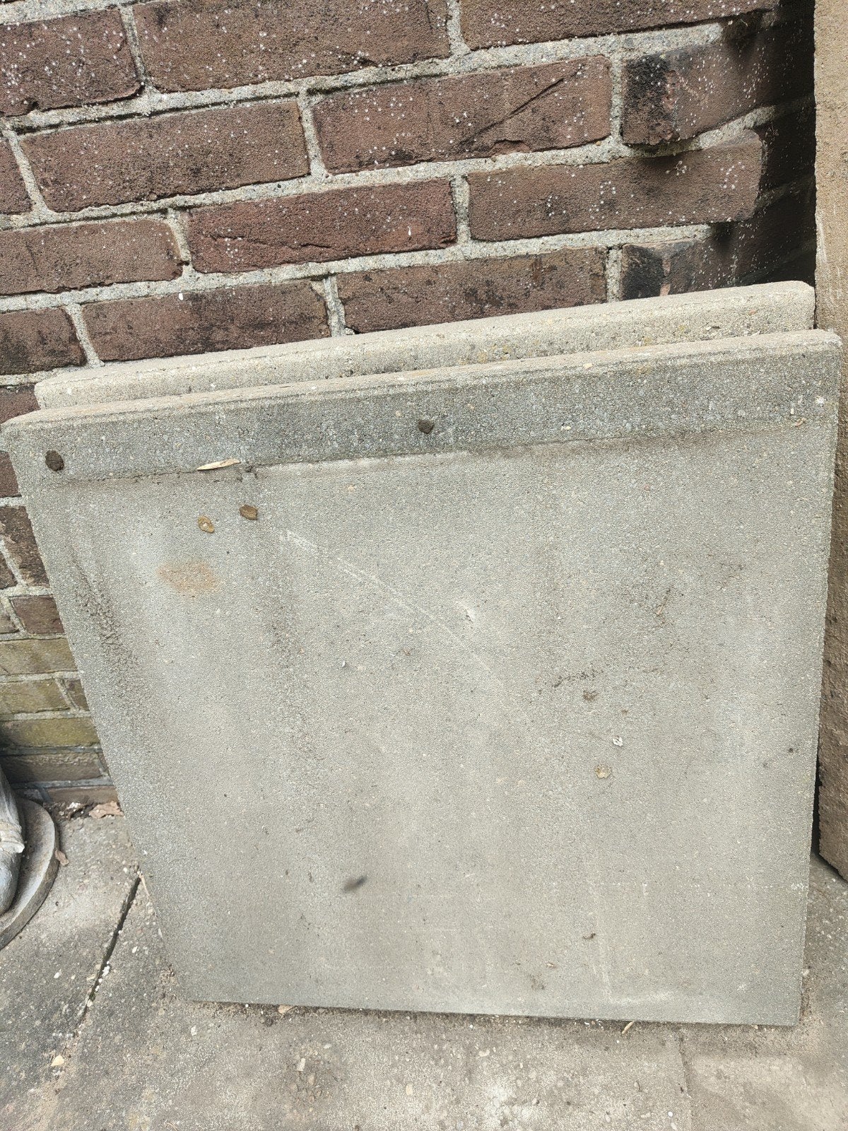 2 gratis tuintegels 60 x 60, Ophalen, Bakstenen