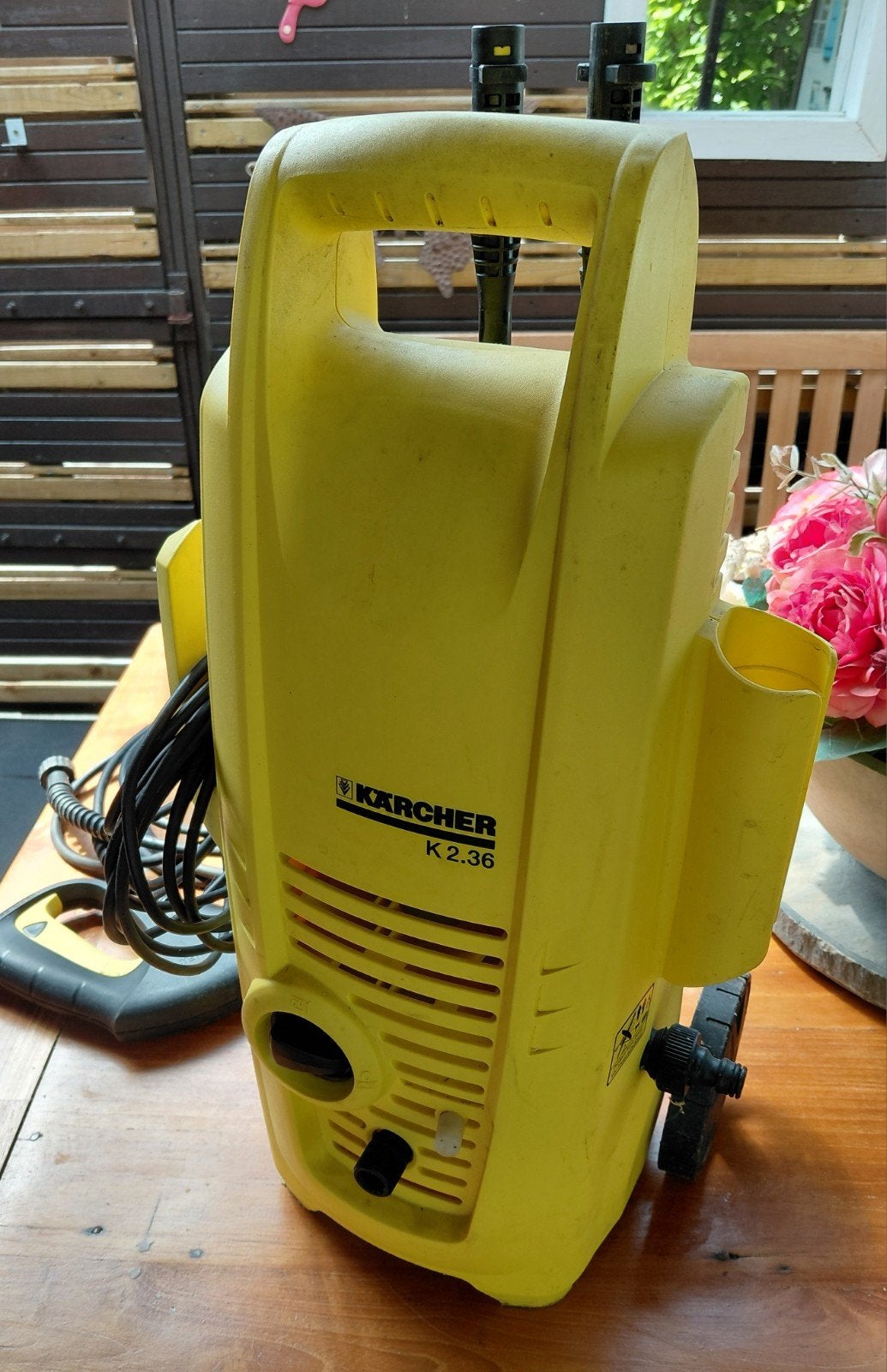 Kärcher K2.36 Hoge Druk Reiniger - Compact en Krachtig, Ophalen, Elektrisch