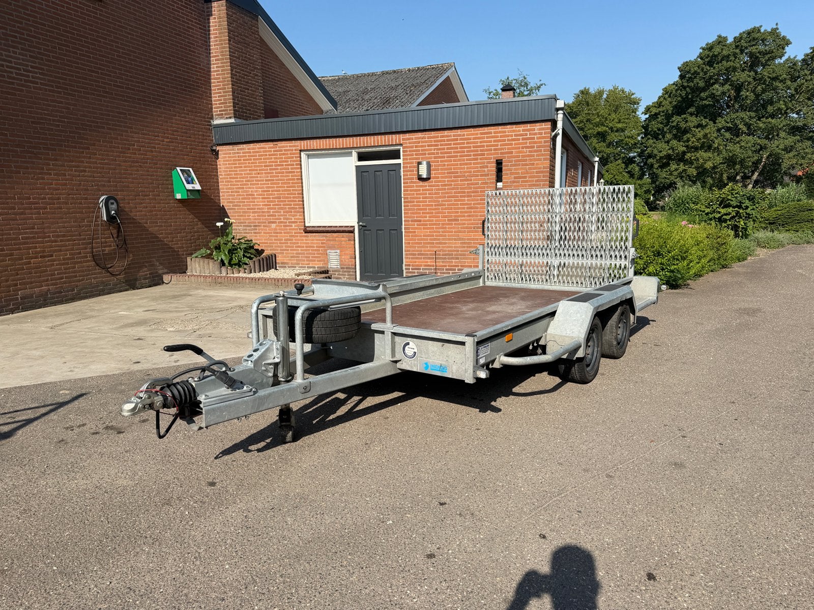 HAPERT INDIGO machinetransporter 365x170 3500kg 2024, Auto diversen, Aanhangers en Bagagewagens, Ophalen, Zo goed als nieuw