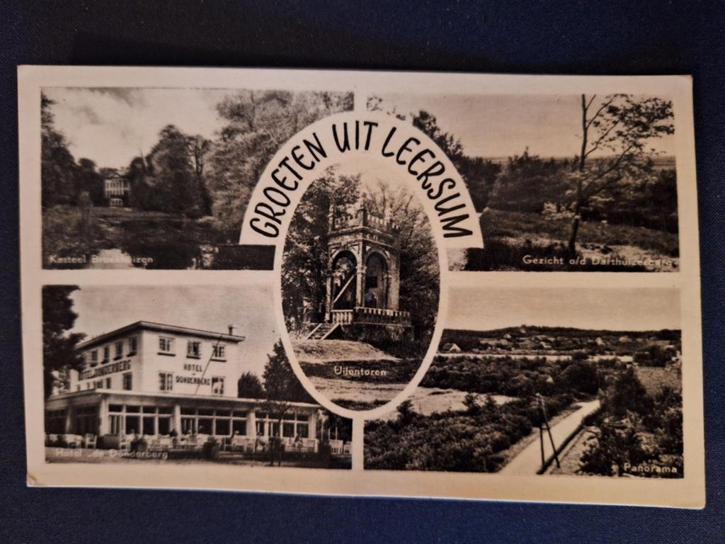 Fotokaart Leersum, Ophalen of Verzenden, Gelopen, Utrecht