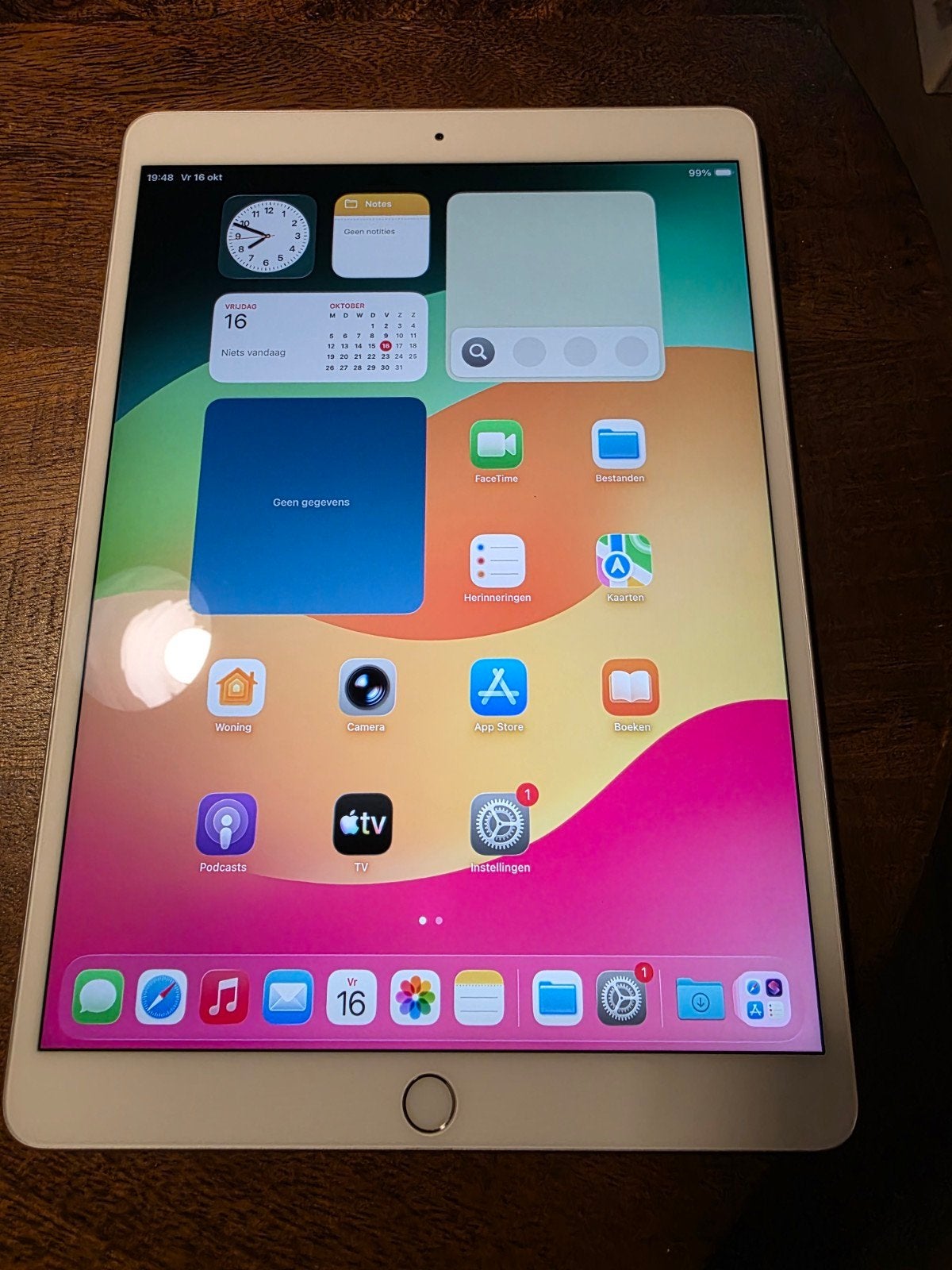 iPad Air 3de Generatie Met ios 26.7.1/64GB, 10 inch, Gebruikt, Apple iPad Air, Ophalen of Verzenden