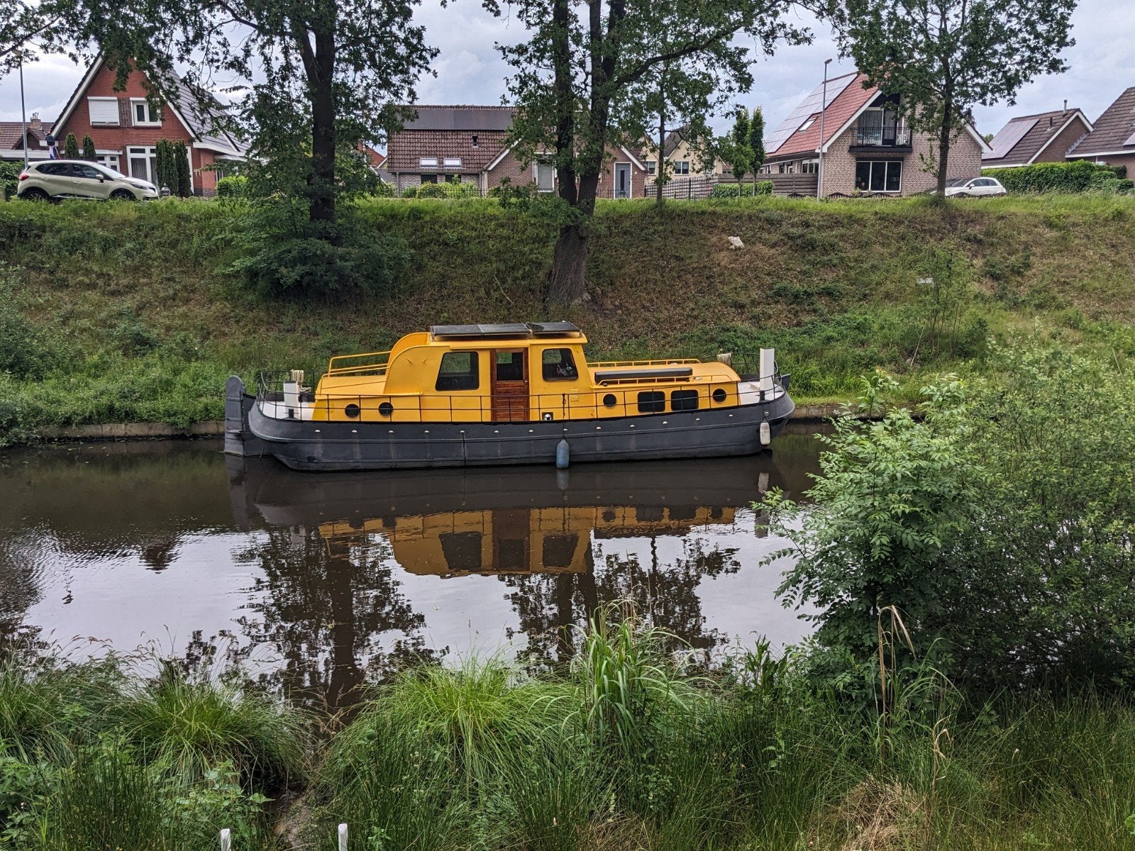 woonboot woonschip tjalk, Ophalen, Motor en Techniek, Zeilboot of Motorboot