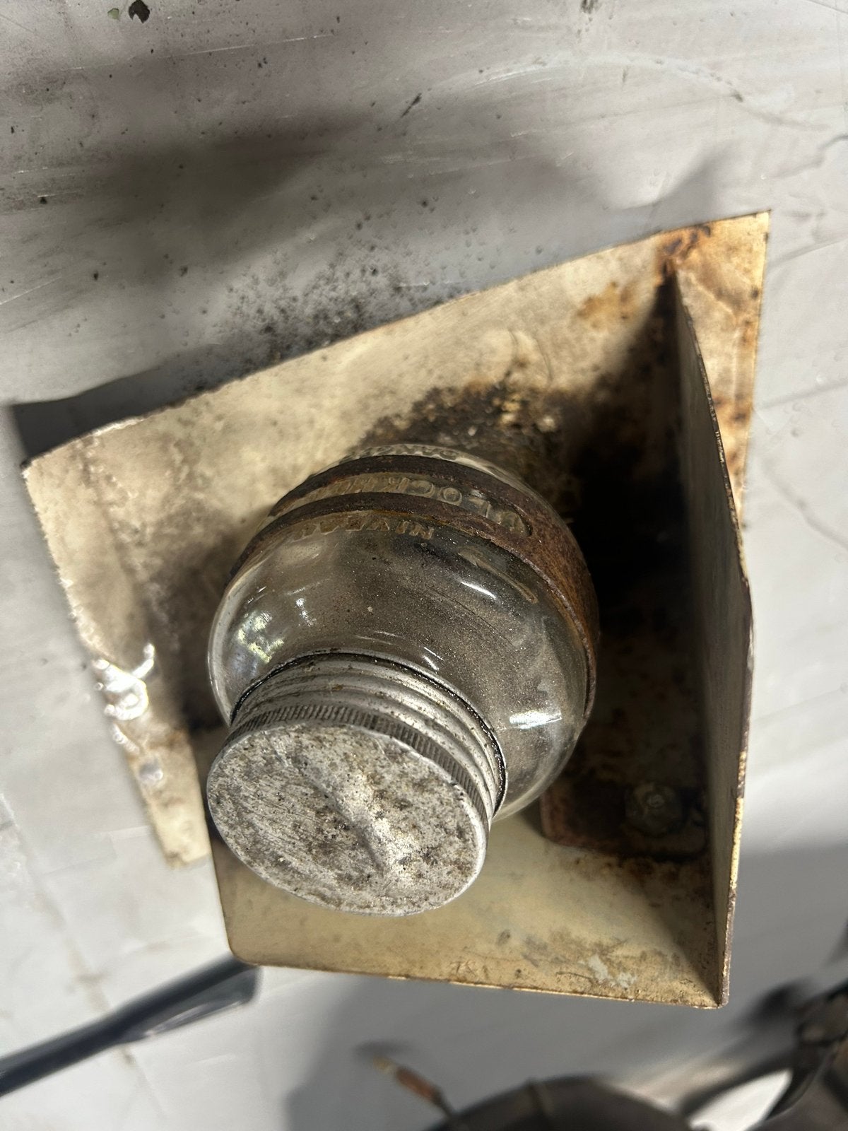 Remvloeistof reservoir van glas voor Citroën HY 1969, Auto-onderdelen, Remmen en Aandrijving, Ophalen of Verzenden, Gebruikt, Citroën