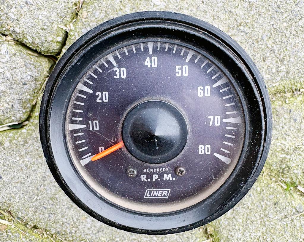 oldtimer 6V toerenteller, Ophalen of Verzenden, Gebruikt