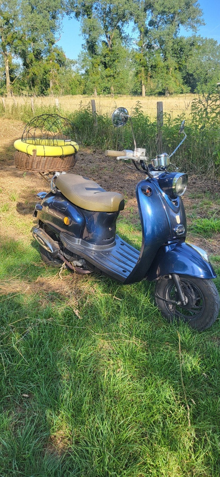 BTC GY6 Classic met pas 857km gelopen, Ophalen, Zo goed als nieuw, 50 cc, Maximaal 25 km/u