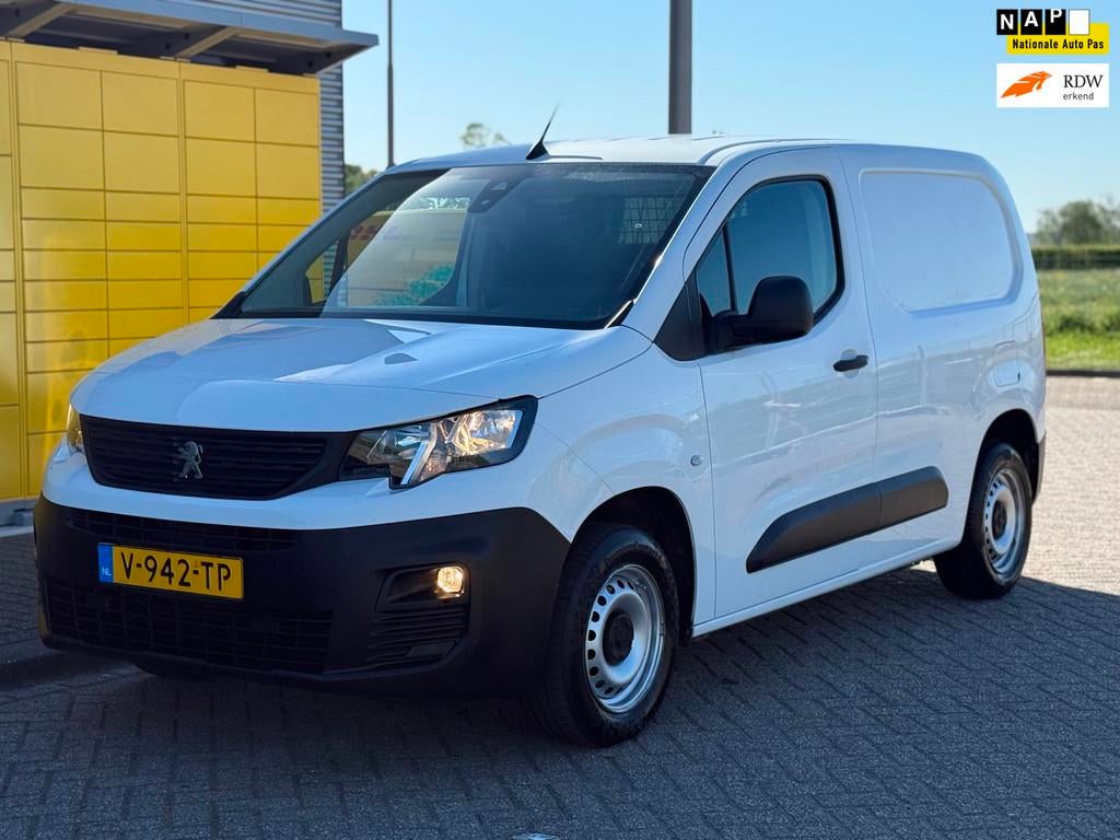 Peugeot Partner 1.6 BlueHDI Premium AIRCO Navigatie PDC schu, Voorwielaandrijving, Stof, Euro 6, 4 cilinders