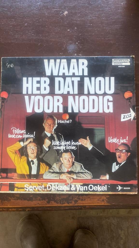 Lp Waar heb dat nou voor nodig., Cd's en Dvd's, Ophalen, Zo goed als nieuw, Overige formaten, Levenslied of Smartlap