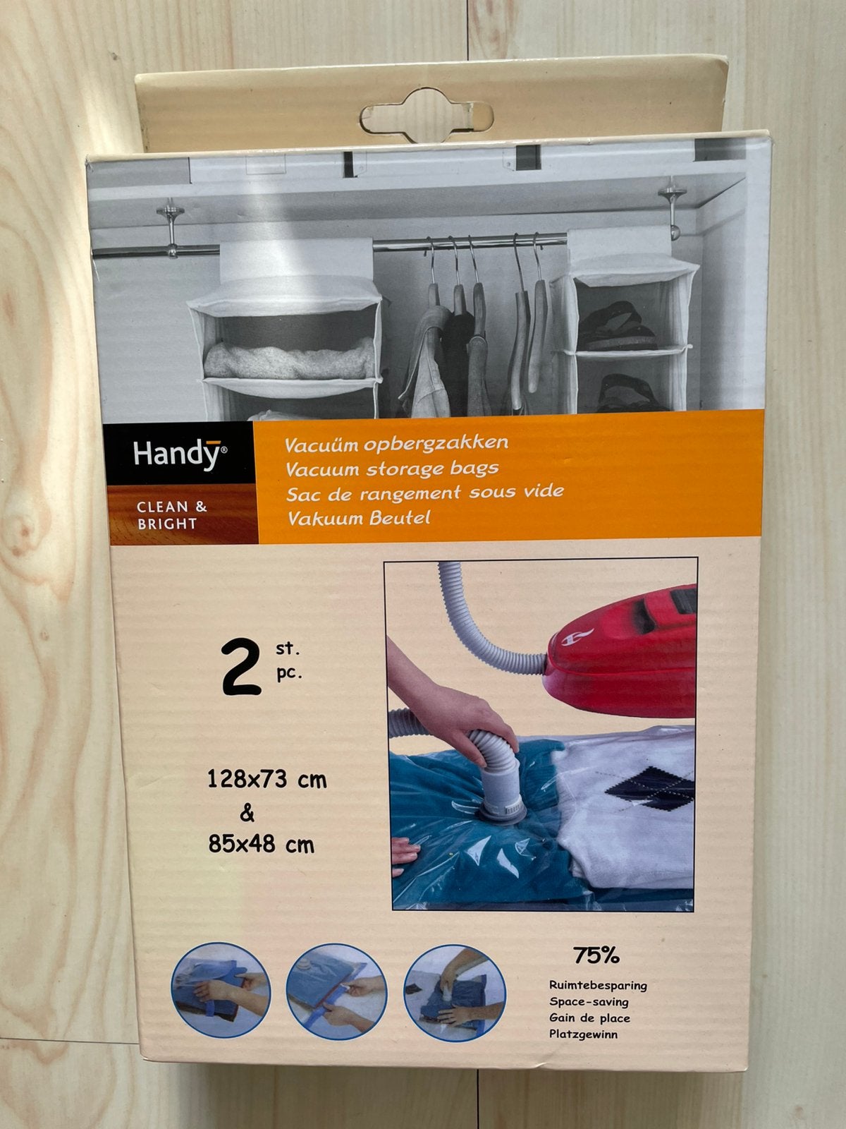 Handy Vacuüm Opbergzakken - 2 stuks, nieuw, Ophalen of Verzenden, Nieuw