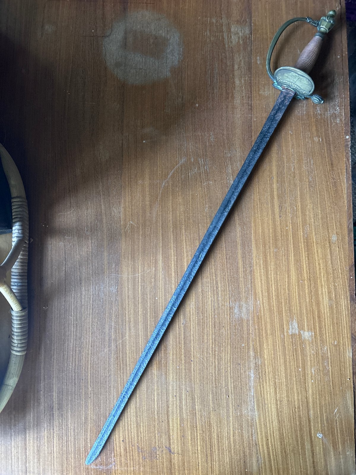 Antiek decoratief zwaard - vermoedelijk 19e eeuw, Ophalen of Verzenden, Gebruikt