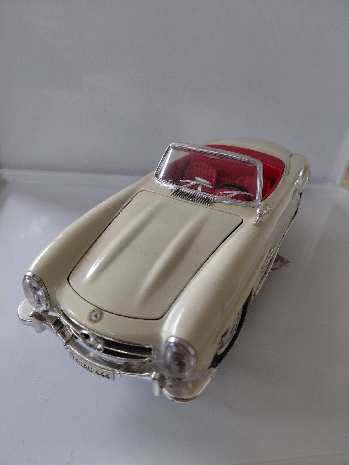 Mercedes-Benz 300 SL 1/18, Ophalen of Verzenden, Gebruikt, Auto, Bburago