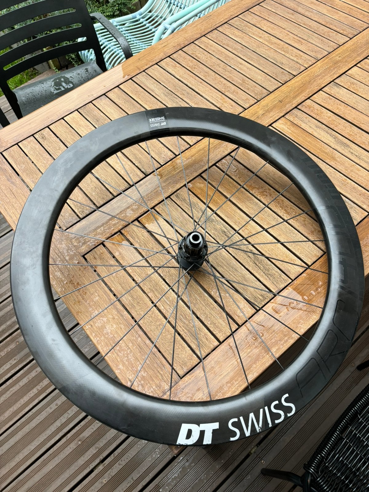 DT Swiss ARC1400 Carbon achterwiel Disc shimano body, Fietsen en Brommers, Wiel, Gebruikt, Ophalen of Verzenden, Racefiets