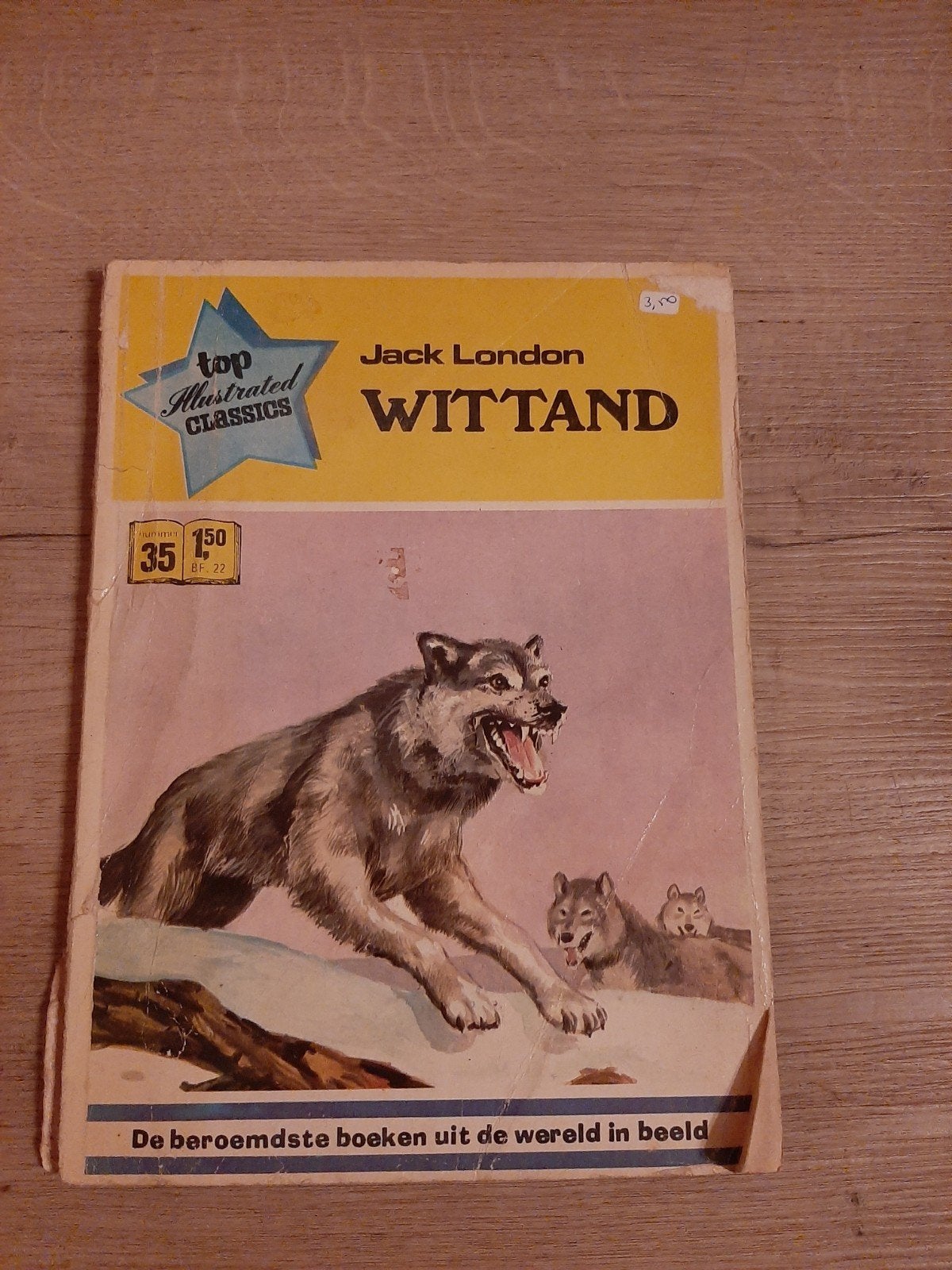 Wittand - Jack London (Top Illustrated Classics), Boeken, Ophalen of Verzenden