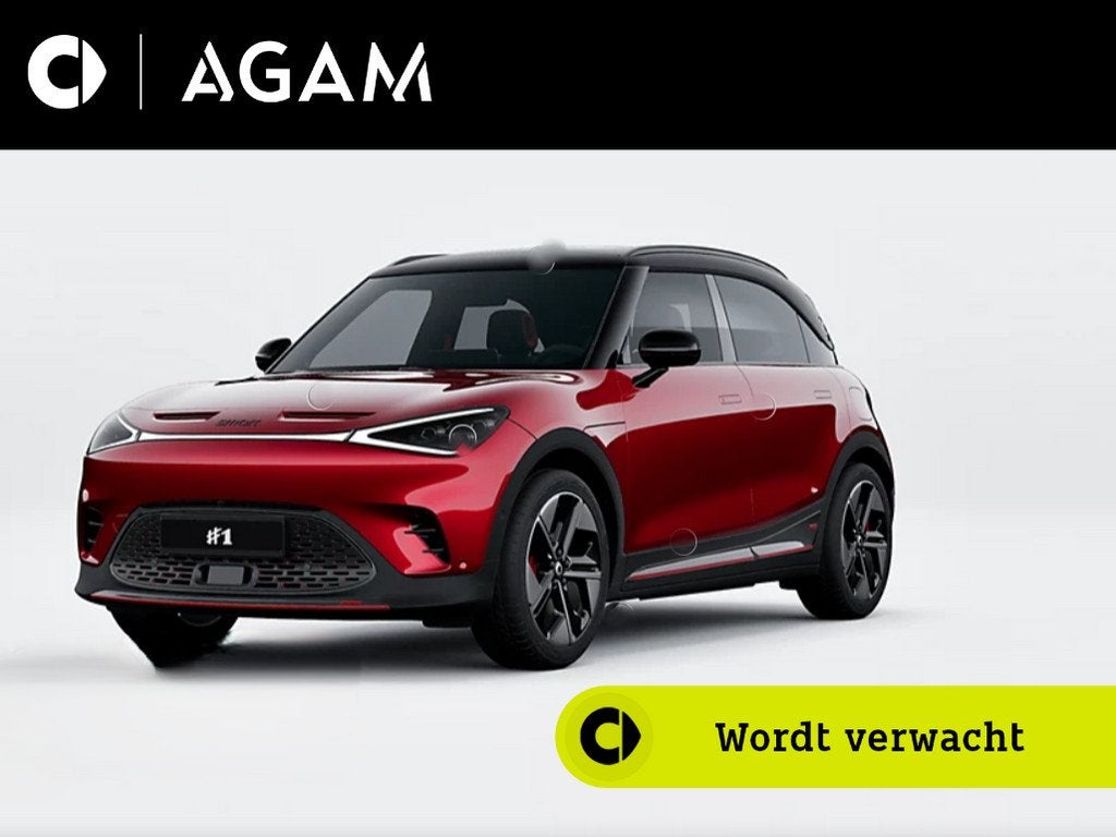 smart #1 BRABUS 66 kWh, Auto's, Smart, Automaat, Automatische klimaatregeling, 428 pk, Alcantara
