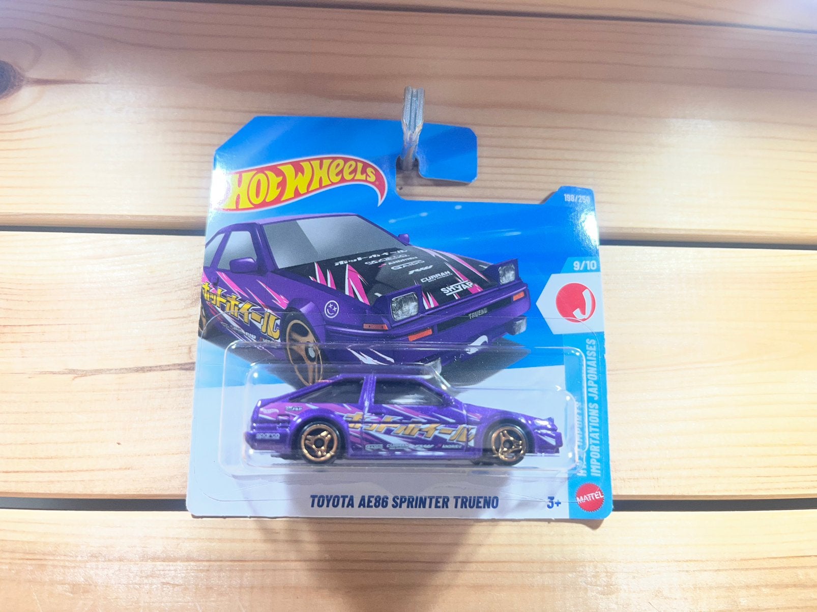 Toyota AE86 Sprinter Trueno hotwheels, Ophalen of Verzenden, Zo goed als nieuw, Auto