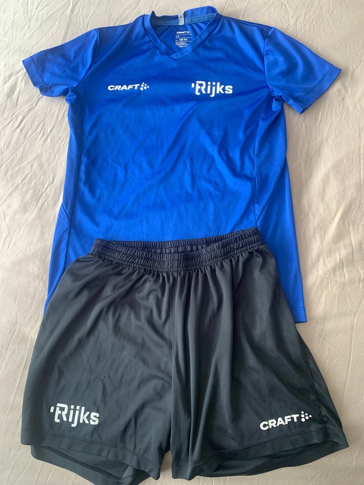 Sportkleding RSG Rijks Craft sportset junior maat 158-164, Ophalen of Verzenden, Zo goed als nieuw, Jongen of Meisje, Setje