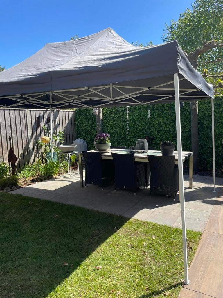 Party tent merk Tool Port type Economy afmetingen 3m x 4,5m, Tuin en Terras, Partytenten, Ophalen, Opvouwbaar, Partytent, Minder dan 4 meter