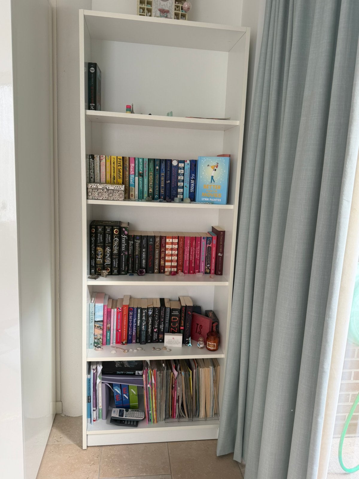 Boekenkast, Huis en Inrichting, Kasten | Boekenkasten, Ophalen, 50 tot 100 cm, Zo goed als nieuw, 150 tot 200 cm