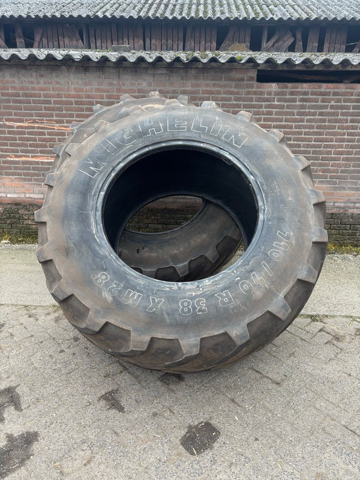 Michelin XM28 710/70R38 Tractorbanden - 1cm profiel, Ophalen