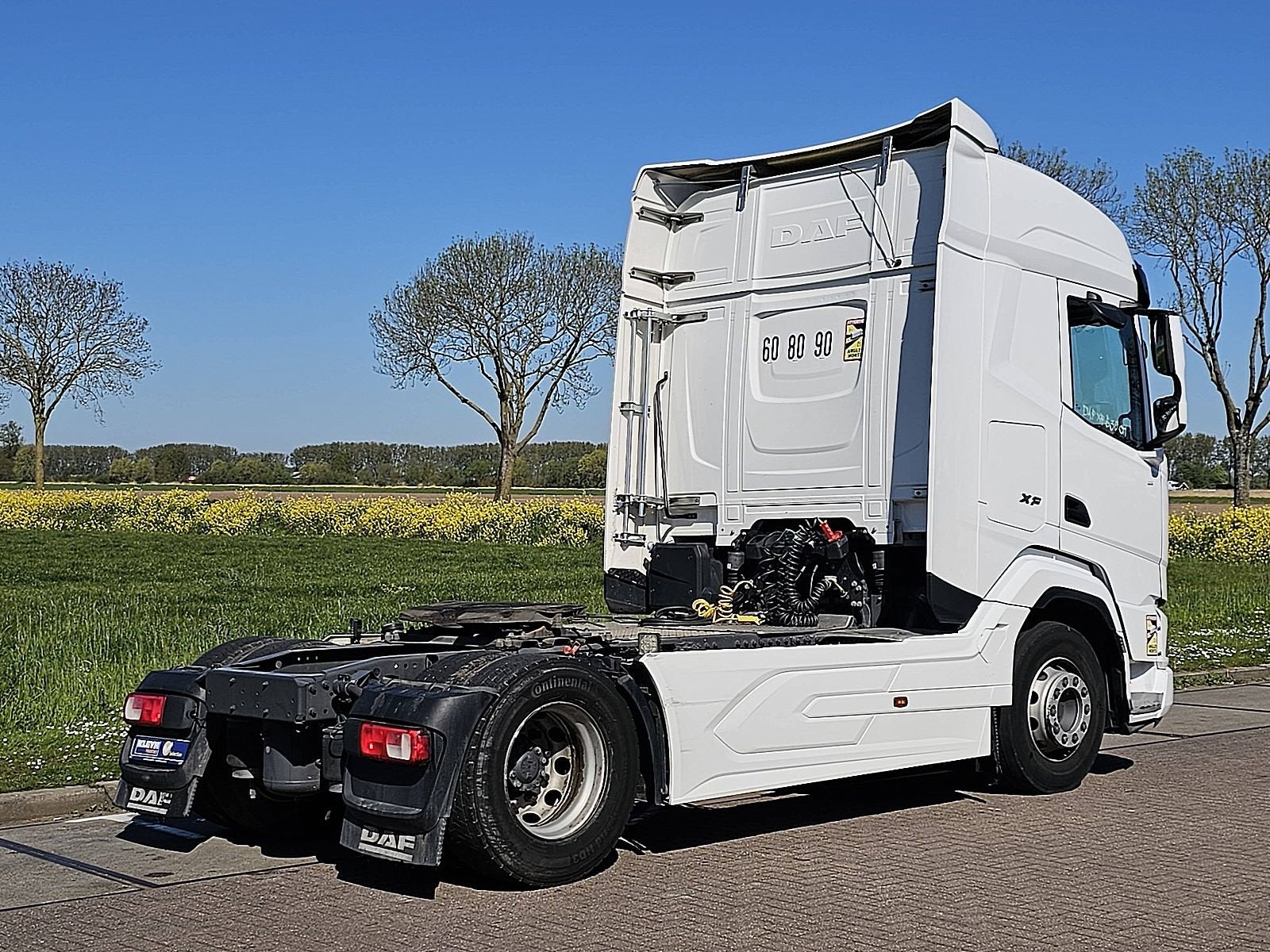 DAF XF 530 ngd, Auto's, Automaat, Stoelverwarming, Euro 6, Wit