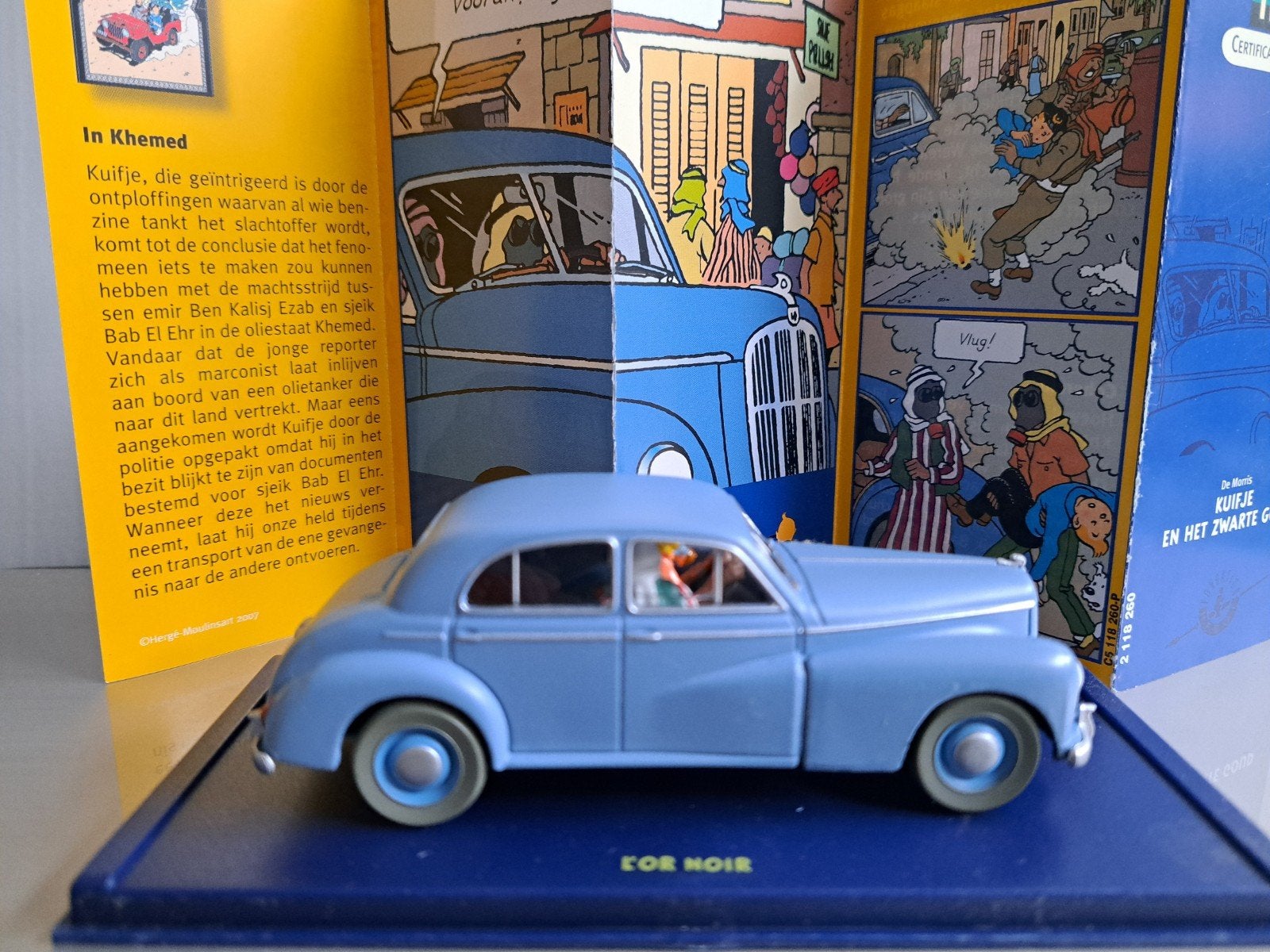 Kuifje, Morris Six 1948, 1:43, nieuw, Ophalen of Verzenden, Nieuw, Auto, Overige merken