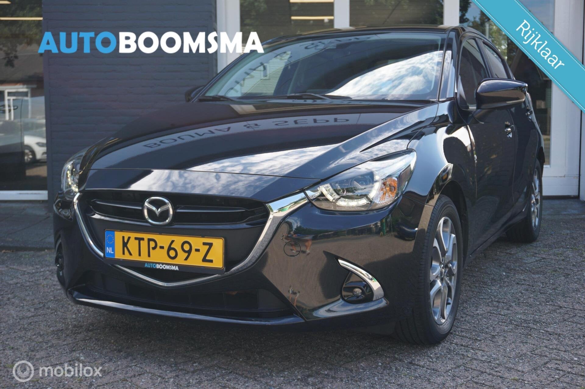 Mazda 2 1.5 Skyactiv-G 115pk GT-M Clima Cruise Led Navi HUD, Voorwielaandrijving, Dealer onderhouden, Gebruikt, 4 cilinders