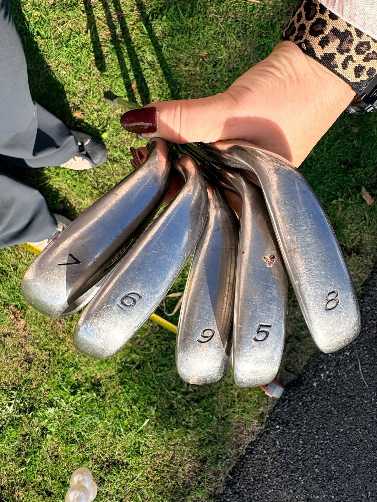 Taylormade UG65 Flex L Golfclubs (5, 6, 7, 8, 9), Ophalen, Gebruikt, Club