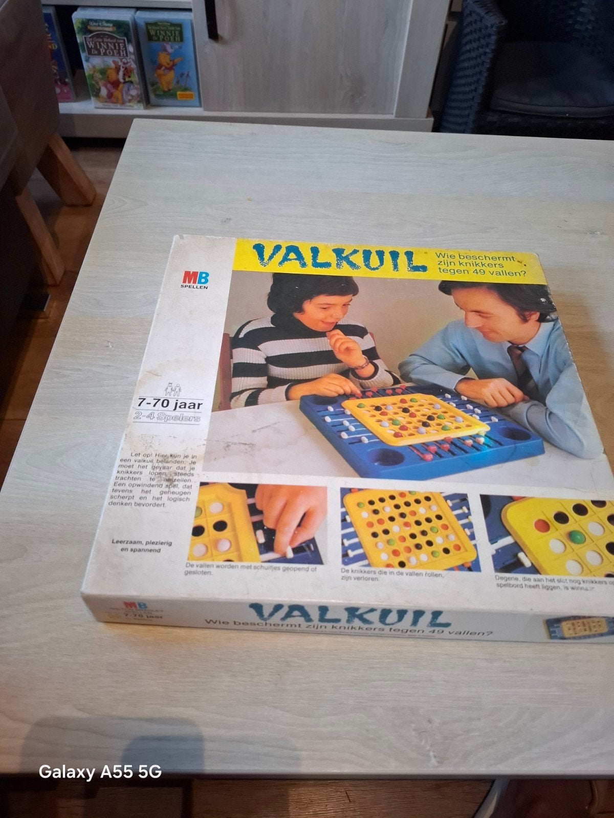 Valkuil bordspel - Klassiek gezelschapsspel, Hobby en Vrije tijd, Gezelschapsspellen | Bordspellen, Onbekend, Ophalen of Verzenden