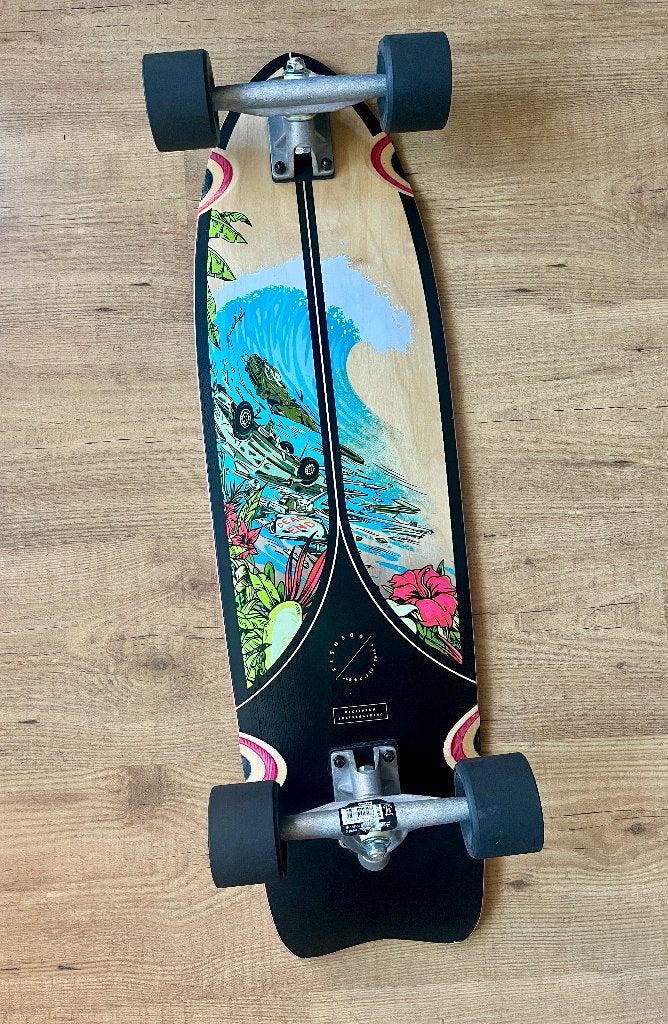 Skateboard - Fish 500, Sport en Fitness, Skateboarden, Ophalen of Verzenden, Zo goed als nieuw, Skateboard
