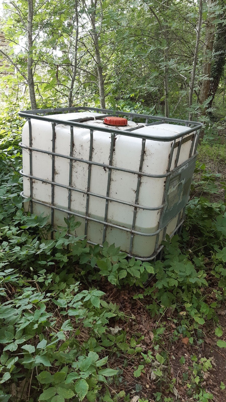 Ibc container, Tuin en Terras, 150 liter of meer, Ophalen, Zo goed als nieuw