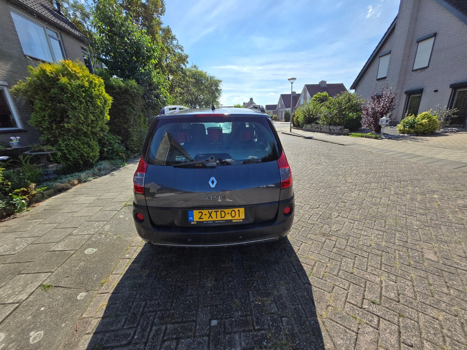 Renault Scénic 1.6 16V 82KW 2008 Grijs, Auto's, 1295 kg, 4 cilinders, Particulier, Scénic