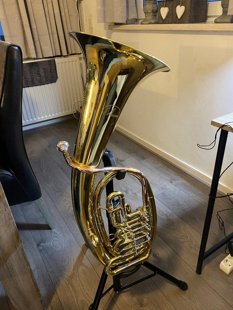 Monzani MZBR-215 Kinder Bariton., Ophalen, Zo goed als nieuw, Euphonium of Tenortuba, Met koffer of draagtas