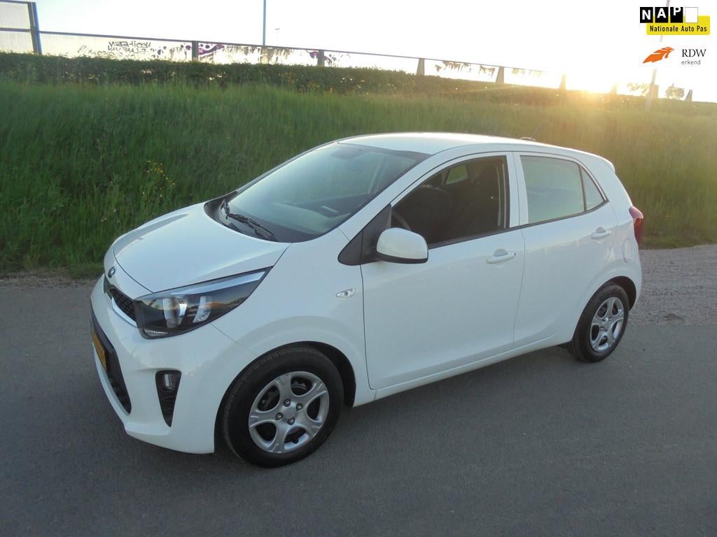 Kia Picanto Kia Picanto 1.0 benzine Automaat airco 48.000km, Auto's, Kia, 877 kg, Gebruikt, 4 stoelen, Wit