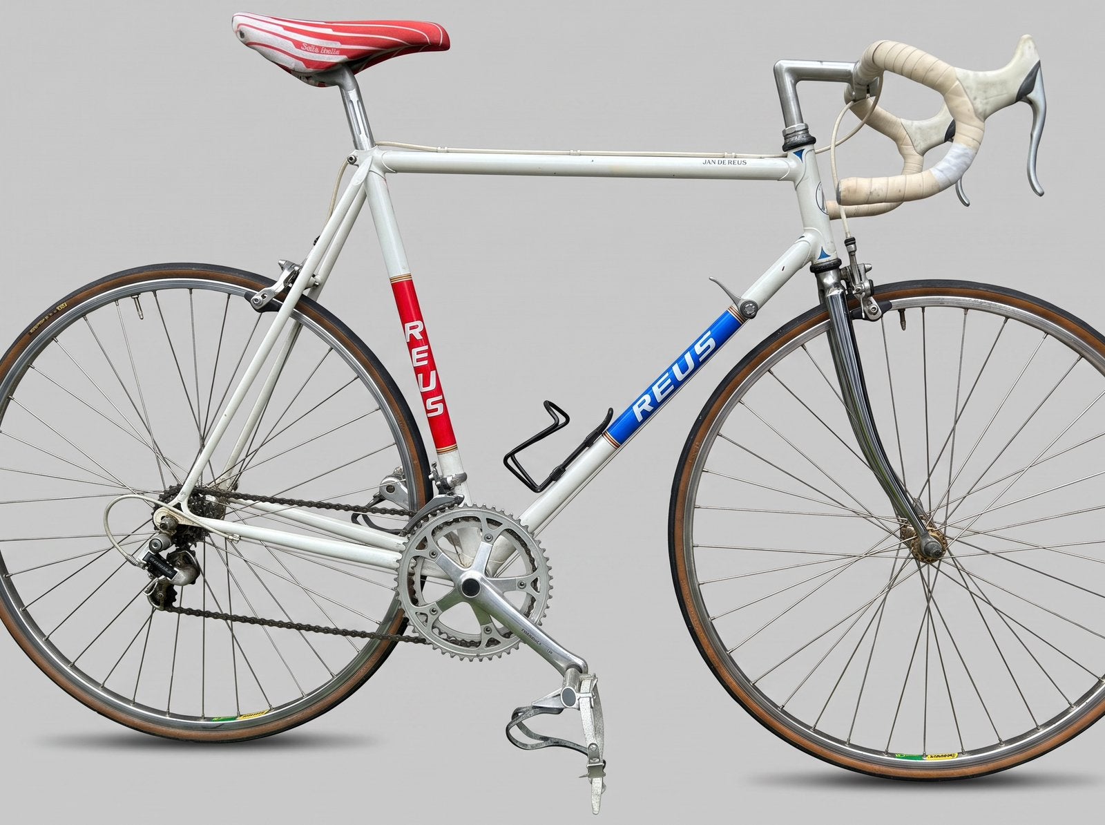 Jan de Reus racefiets vintage - Maat 57 (cc) - Nette staat, Fietsen en Brommers, Fietsen | Racefietsen, 28 inch, Gebruikt, 57 tot 61 cm