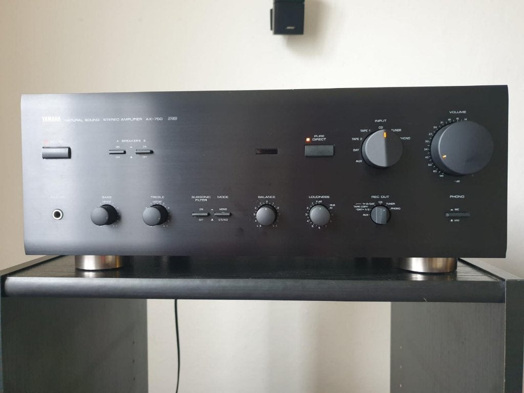 Yamaha AX.750, Gebruikt, Yamaha, Ophalen of Verzenden, 60 tot 120 watt