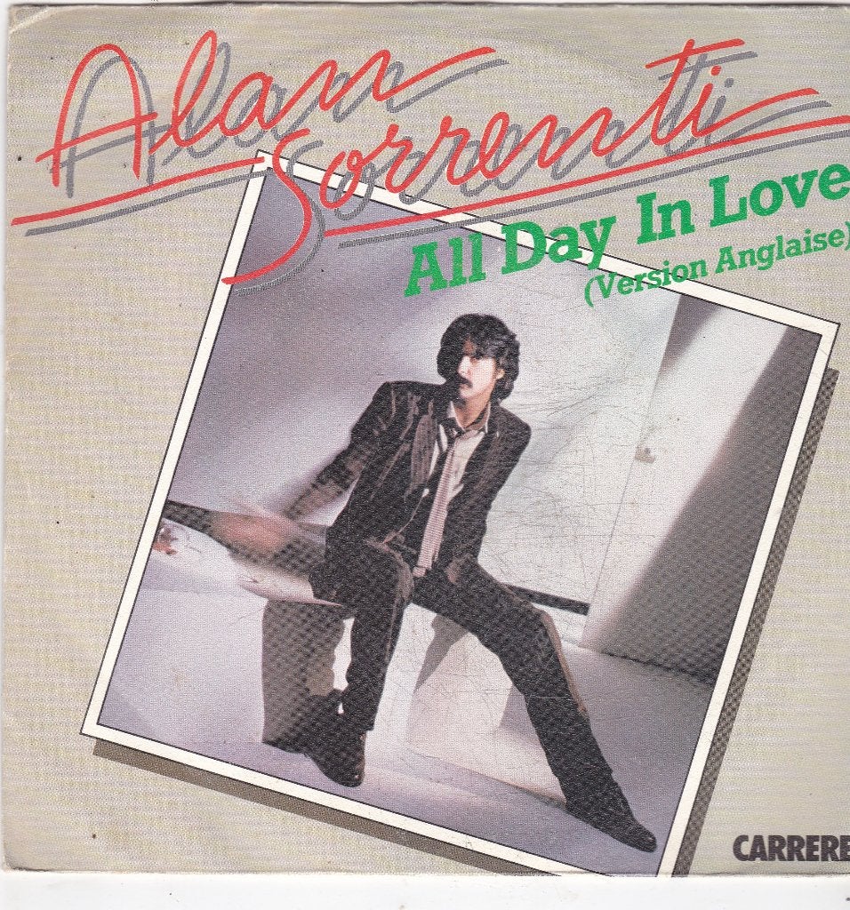 7" Single Alan Sorrenti - All day in love, Ophalen of Verzenden, Gebruikt, 7 inch, Pop