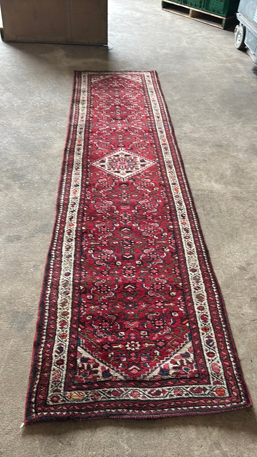 Perzisch tapijt loper, Huis en Inrichting, Stoffering | Tapijten en Kleden, Ophalen, 200 cm of meer, 50 tot 100 cm, Zo goed als nieuw