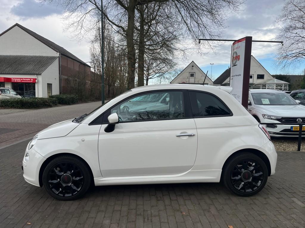 Fiat 500 0.9 TWINAIR T 500S / AIRCO / HALF LEDER / 16'' LM-V, Auto's, Voorwielaandrijving, Gebruikt, Origineel Nederlands, Bedrijf