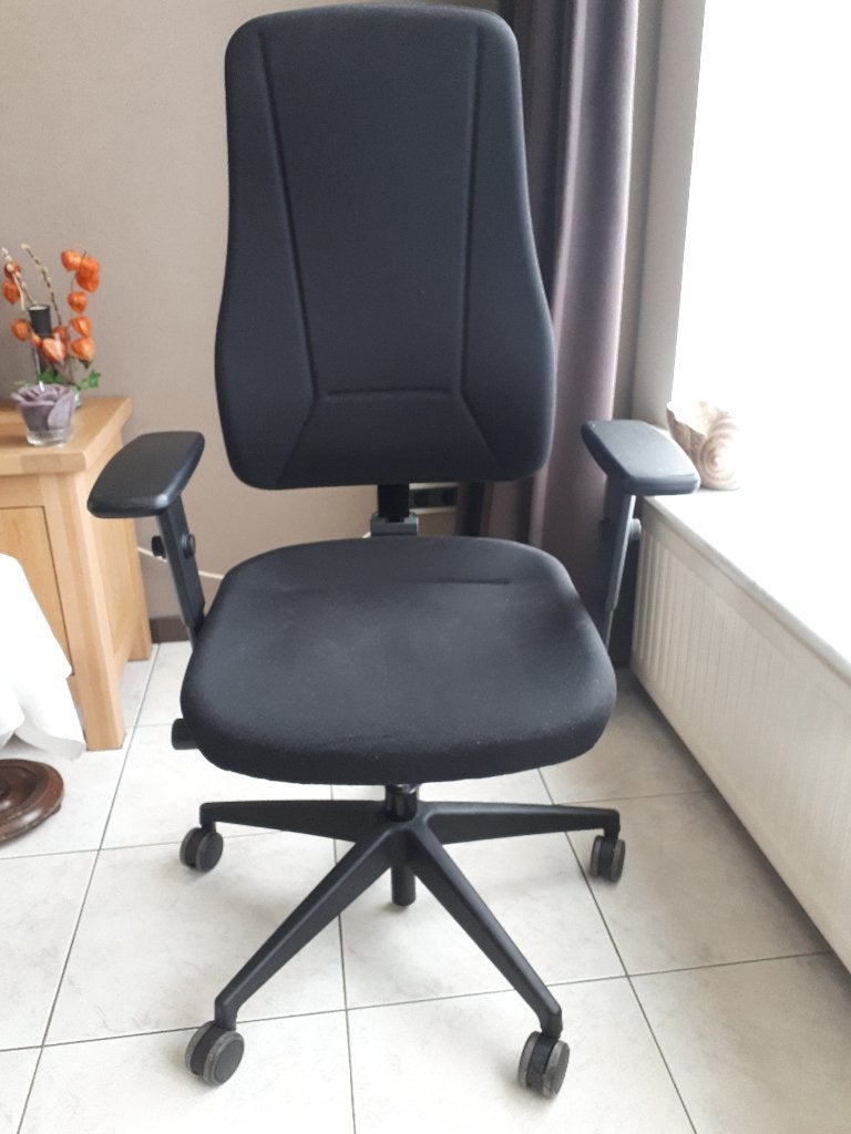 Mooie bureaustoel Ergonomisch prosedia Younico 2456, Ophalen, Zwart, Zo goed als nieuw, Bureaustoel