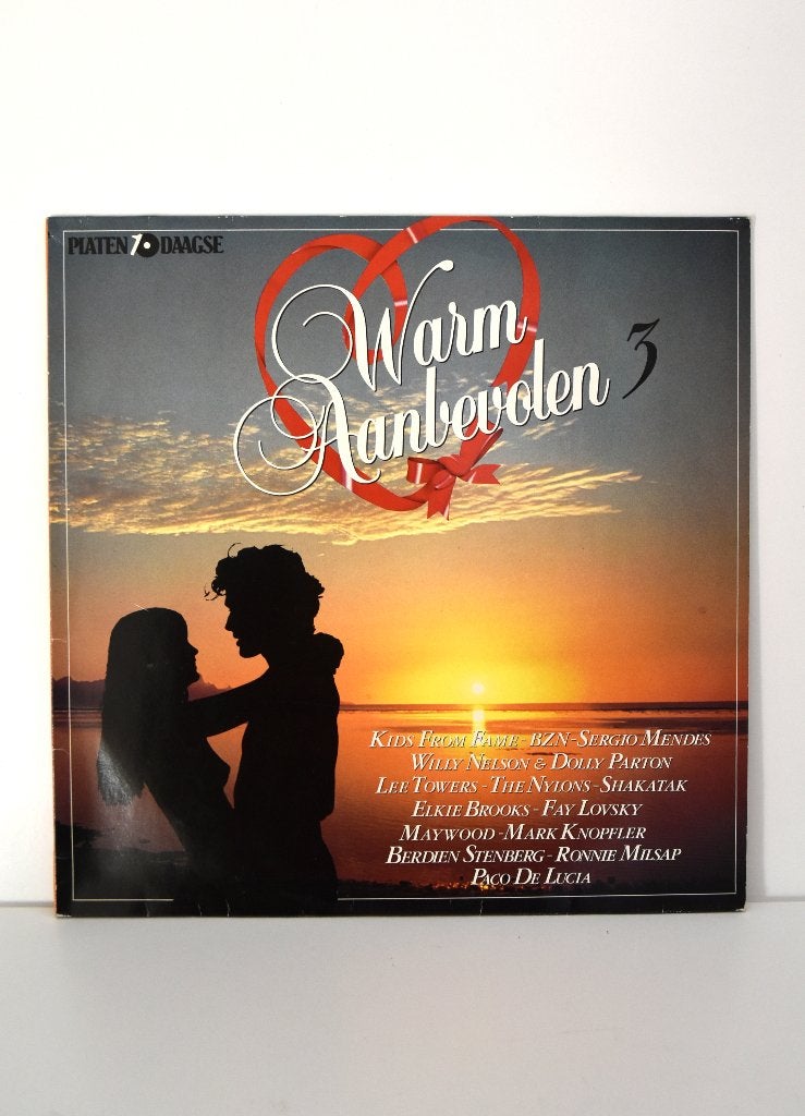 Verzamel LP Warm aanbevolen 3, met 14 bekende love songs, Cd's en Dvd's, Vinyl | Verzamelalbums, LP, Ophalen of Verzenden, Zo goed als nieuw