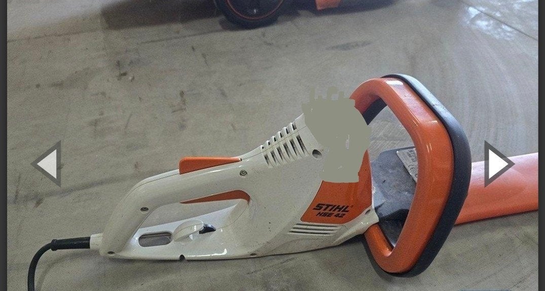 stihl heggenschaar 45 cm, Ophalen, Zo goed als nieuw, Elektrisch