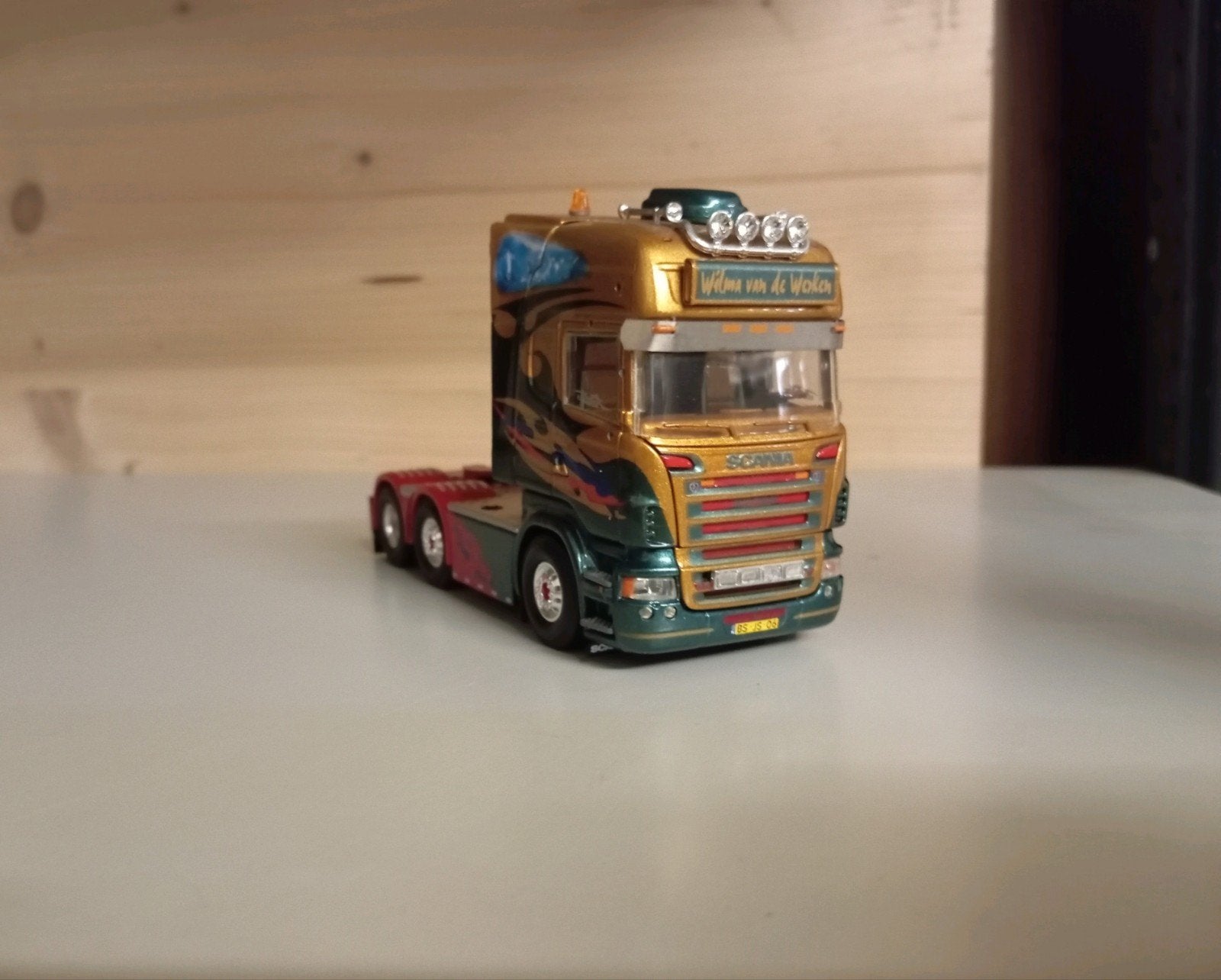 Scania R Wilma vd Werken Tekno, Ophalen of Verzenden, Nieuw, Bus of Vrachtwagen, Tekno