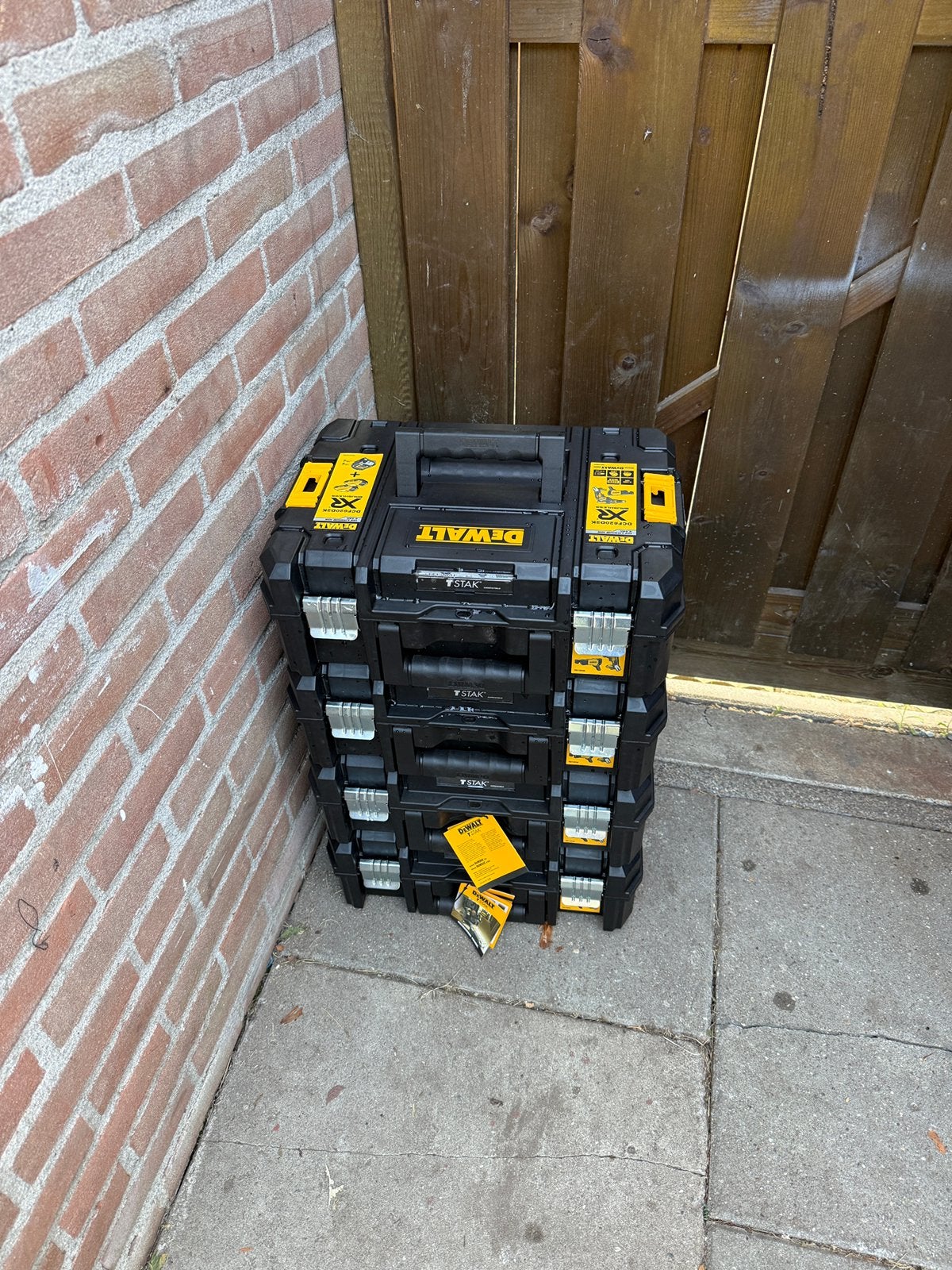 DeWALT TSTAK opbergboxen – nieuw – €15 per stuk, Ophalen, Nieuw