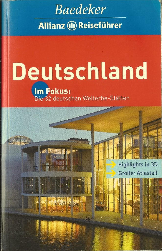 DEUTSCHLAND Reiseführer- Baedeker - Reiseziele van A bis Z, Overige merken, Europa, Nieuw, Ophalen of Verzenden