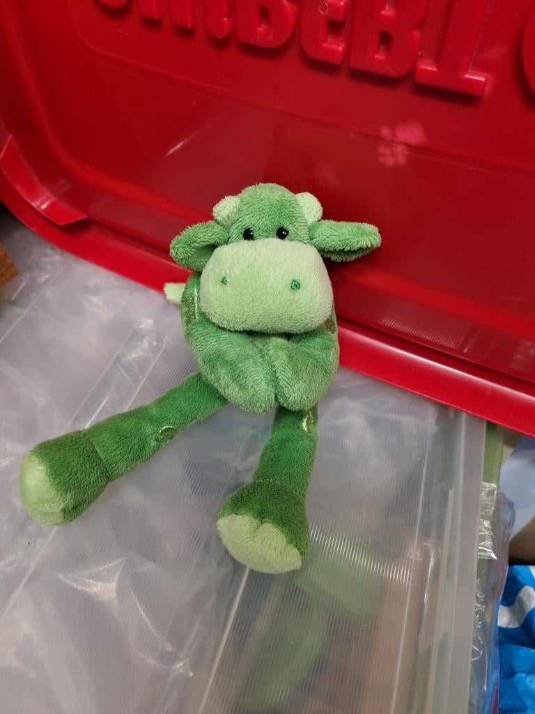 Hema groene knuffel nr 24, Ophalen of Verzenden, Overige typen