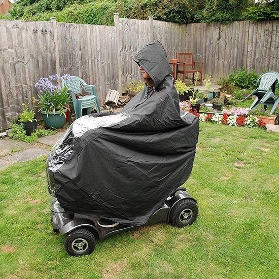 Regenponcho voor scootmobiel - Nieuw, Caravans en Kamperen, Ophalen of Verzenden, Nieuw, Regenpak, Dames